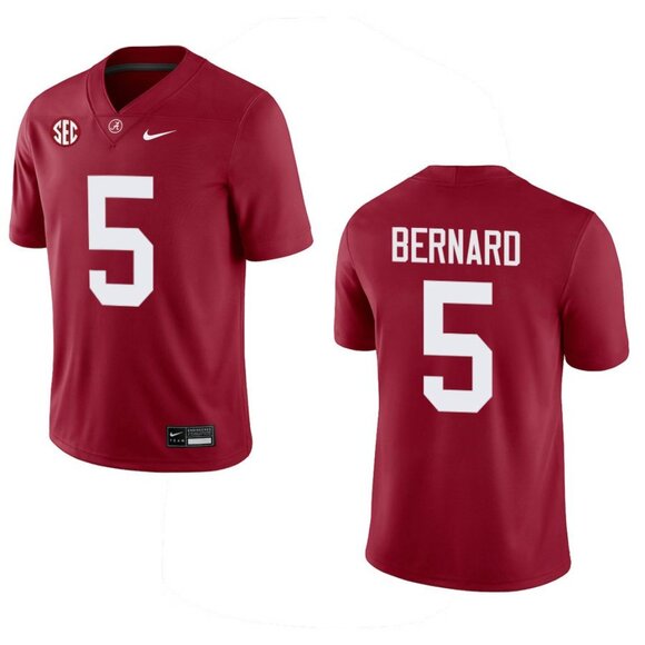 Germie Bernard Red Stitched Jersey Vapor Can Choose Mens Youths